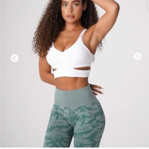 NVGTN white revolve bra